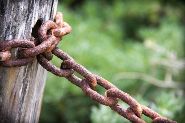 Importance of links in a chain - photo taken at Asilomar beach at the BPMNext conference in March 2013 Importance of links in a chain - photo taken at Asilomar beach at the BPMNext conference in March 2013